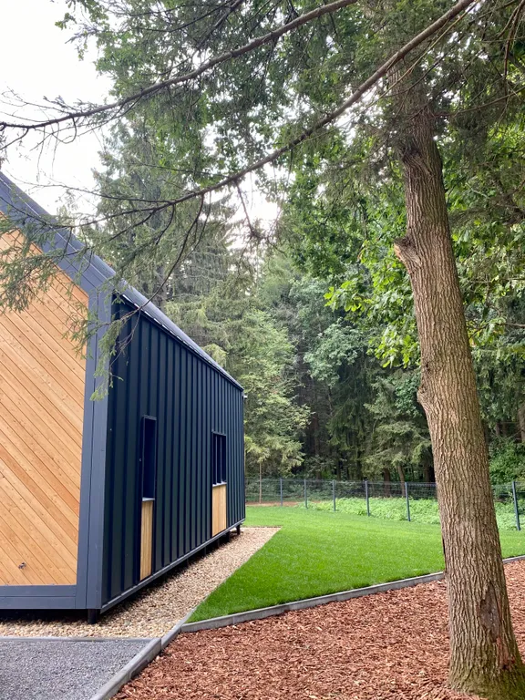 Коттедж Уютный дом Дача лесная с террасой и грилем возле леса с водохранилищем — Логиново