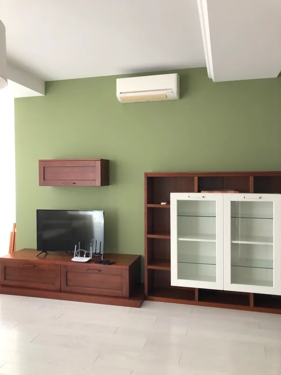 Студия с дизайнерским ремонтом