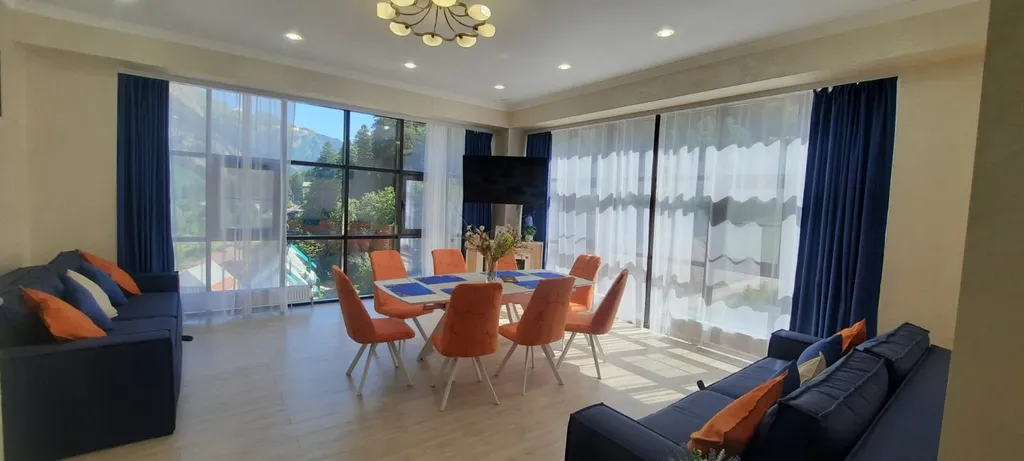 Квартира Апартамент с панорамными видами на горы — аренда посуточно в Домбай