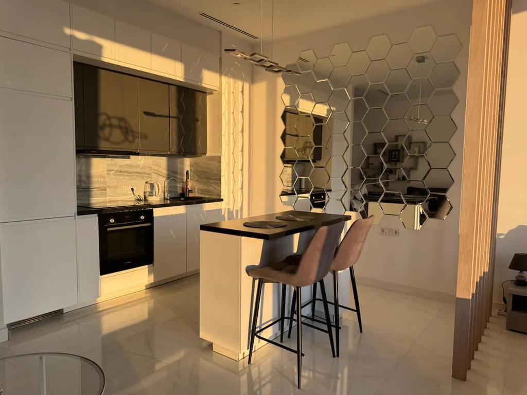 Квартира Квартира Sky City Moscow Уютная студия с Аэрохоккеем в Москва Сити. — Москва