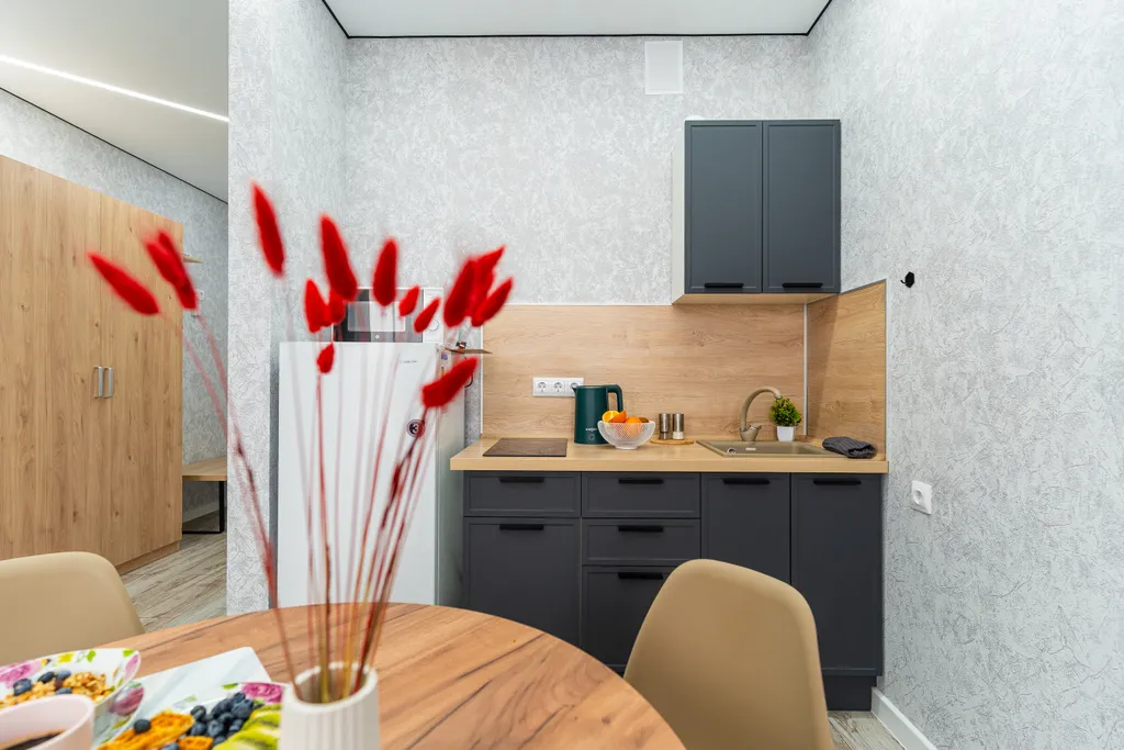 Уютная студия с видом на море