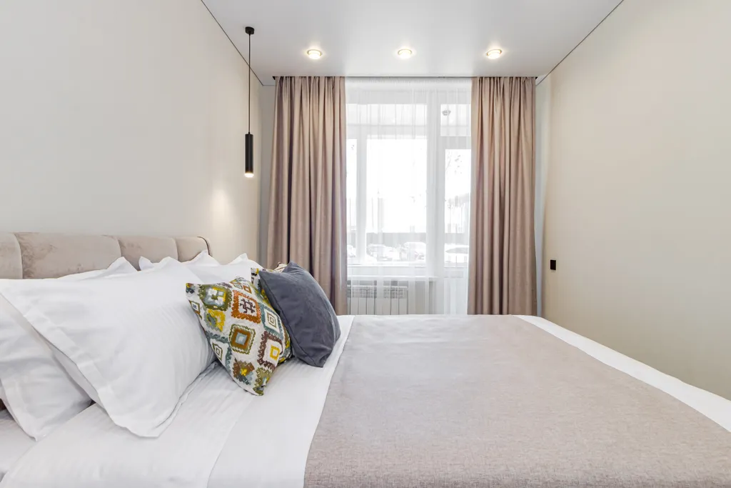 Стильная квартира с видом на Барыс Арена