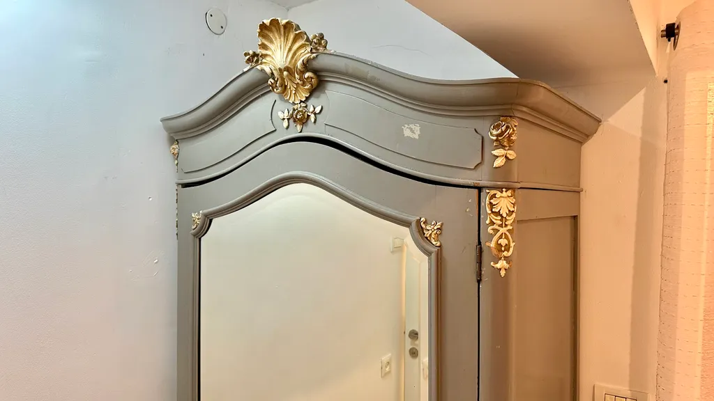 Винтажные апартаменты с зоной барбекю и большим двором для отдыха