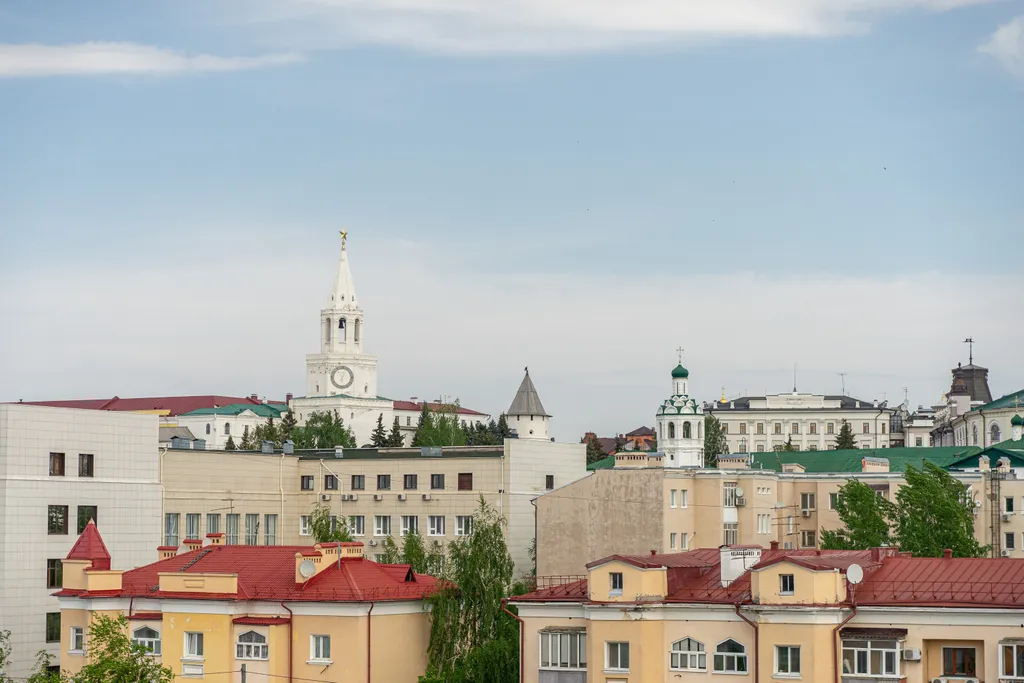 Квартира Квартира Апартамент с потрясающим видом на Кремль — Казань