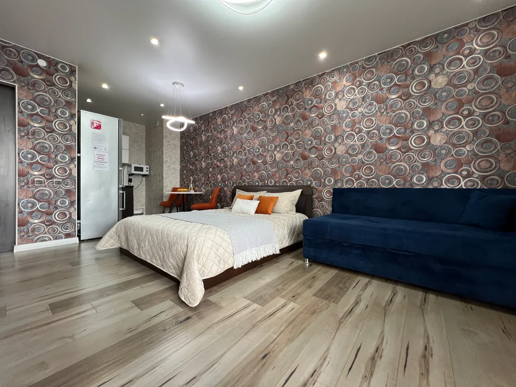 Студия в центре с видом на реку, без оплаты за финальную уборку