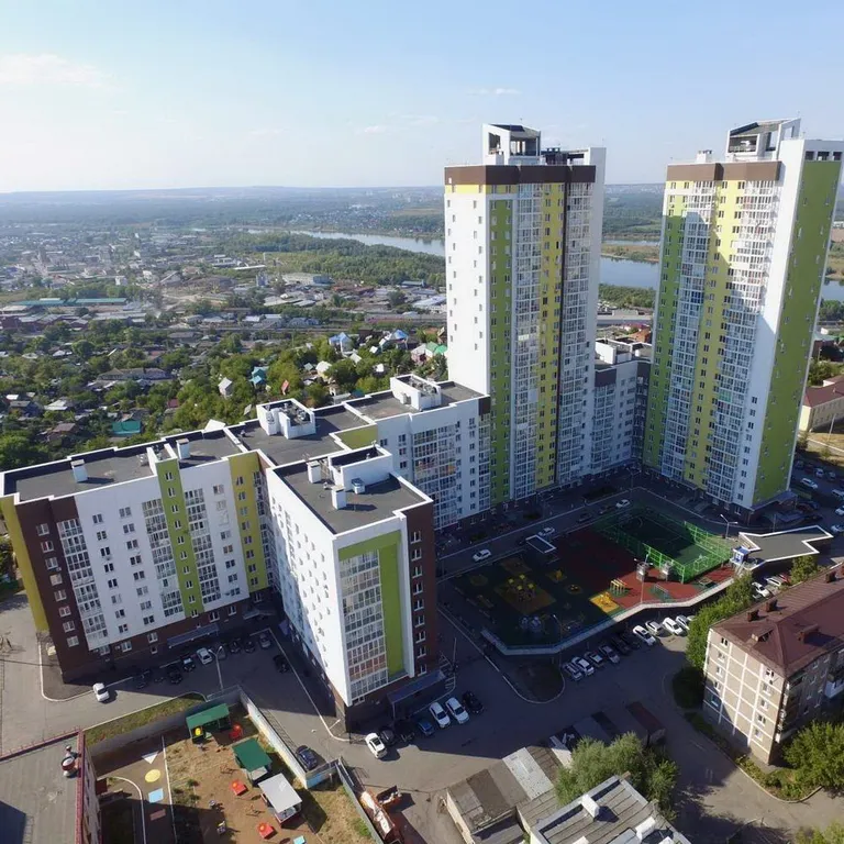 Квартира Апартаменты с панорамным видом в центре города — Уфа