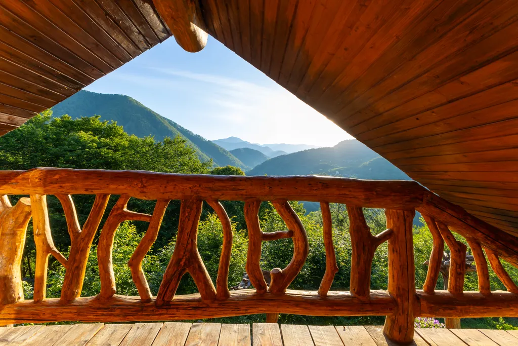 Коттедж Дом-Изба для дружной пятерки с видом на горы — Пластунка