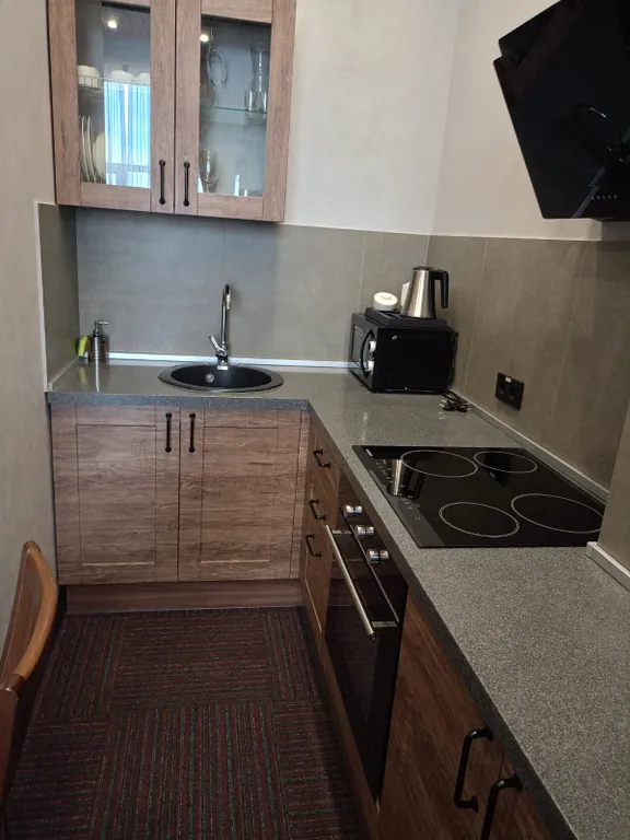 Двухкомнатные апартаменты Солнечная долина с увеличенной кроватью