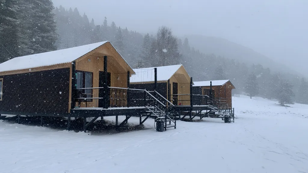 Коттедж Дом на горнолыжном курорте — Архыз