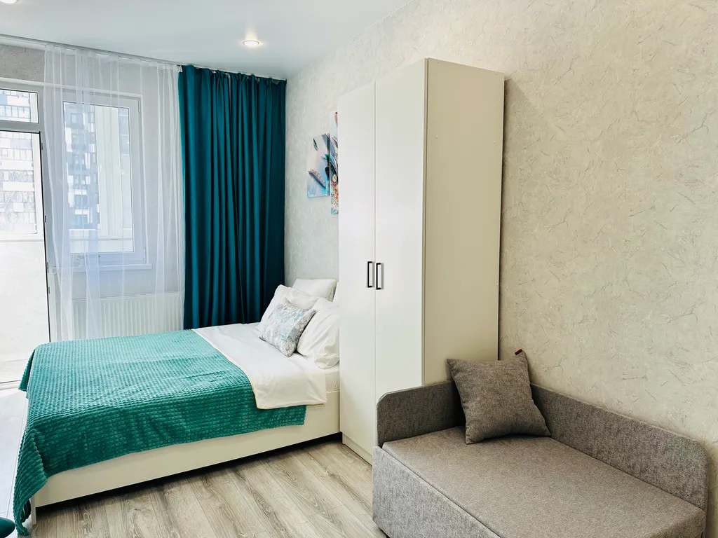 Квартира Квартира Уютная студия в жк Хорошая погода — Краснодар