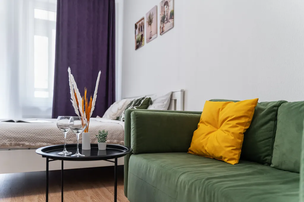 Квартира Квартира Уютная студия в ЖК Солнечный город — Санкт-Петербург