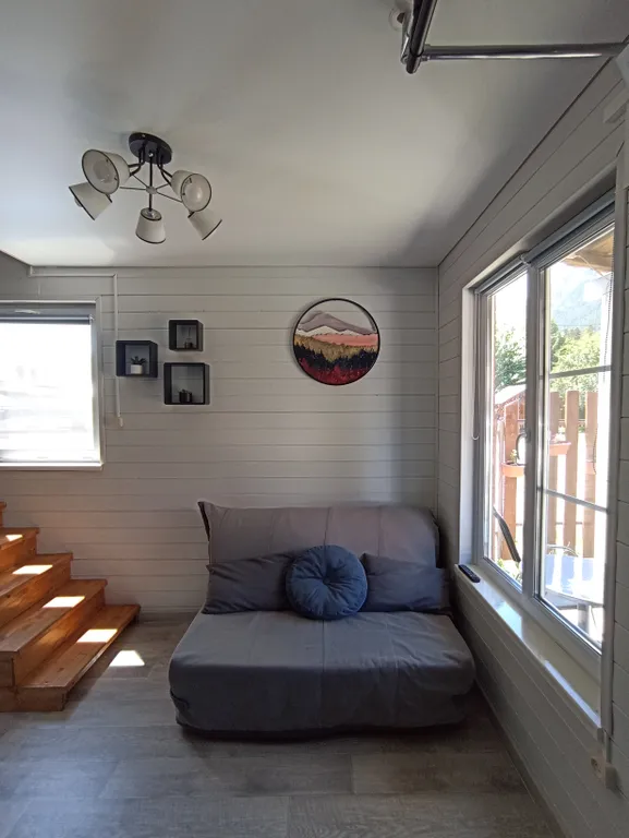 Коттедж Четырехместная половина дома Зима — Архыз