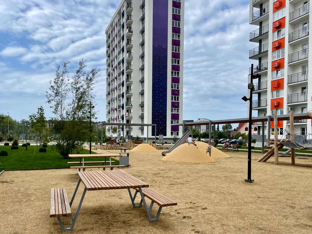 Уютная студия Морент с видом на горы, ЖК Фрукты