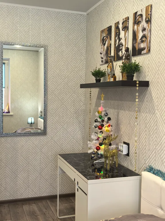 Современная квартира в центре класса люкс с видом на город