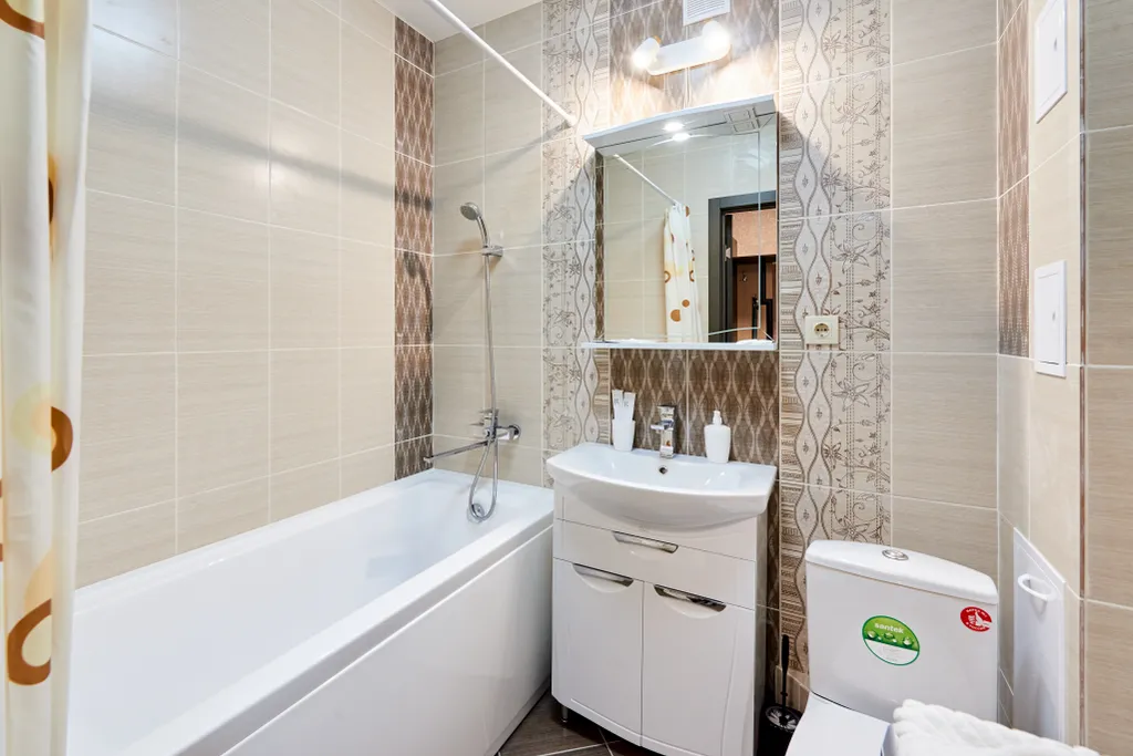 Светлая однокомнатная квартира