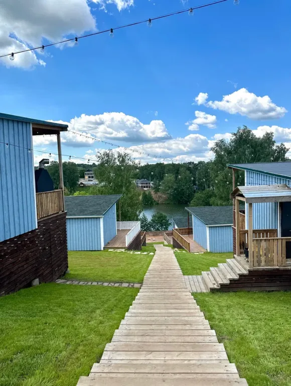 Коттедж Уютный гостевой дом с террасой на берегу озера — Кашира