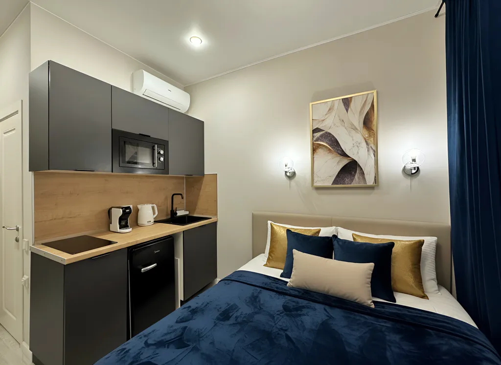 Квартира Квартира Уютная и миниатюрная Студия Апарт-Комфорт у м. Арбатская — Москва