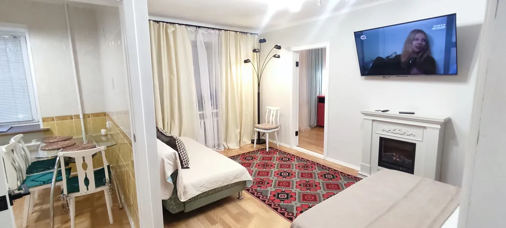 Двушка с камином