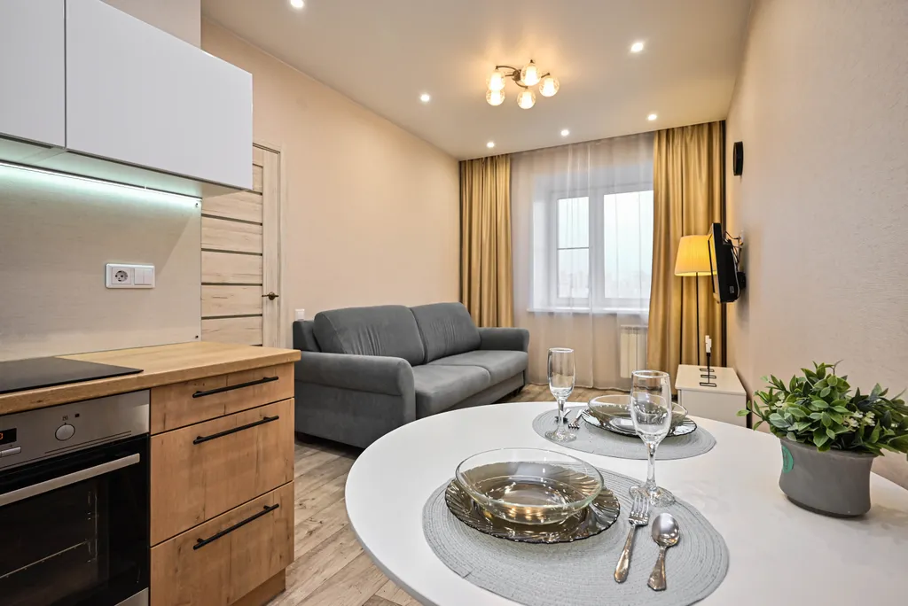 Квартира Квартира Уютная евродвушка возле ТРЦ Зеленый — Красноярск