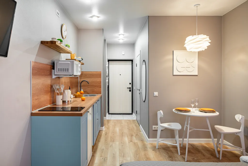 Квартира Квартира Студия Сканди вблизи аэропорта Домодедово и трассы М4 — Сапроново