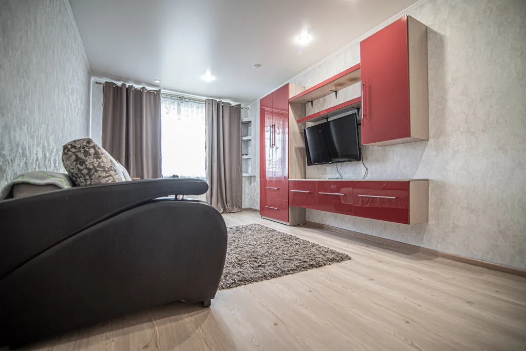 Квартира у областной больницы с муз. колонкой и кофеваркой