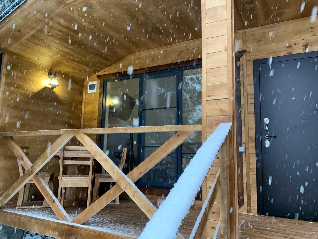 Коттедж Коттедж Уютное шале в окружении леса — Архыз