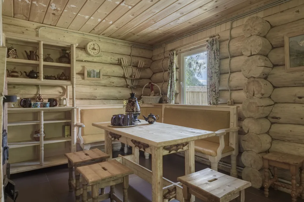 Просторный комфортабельный коттедж с баней