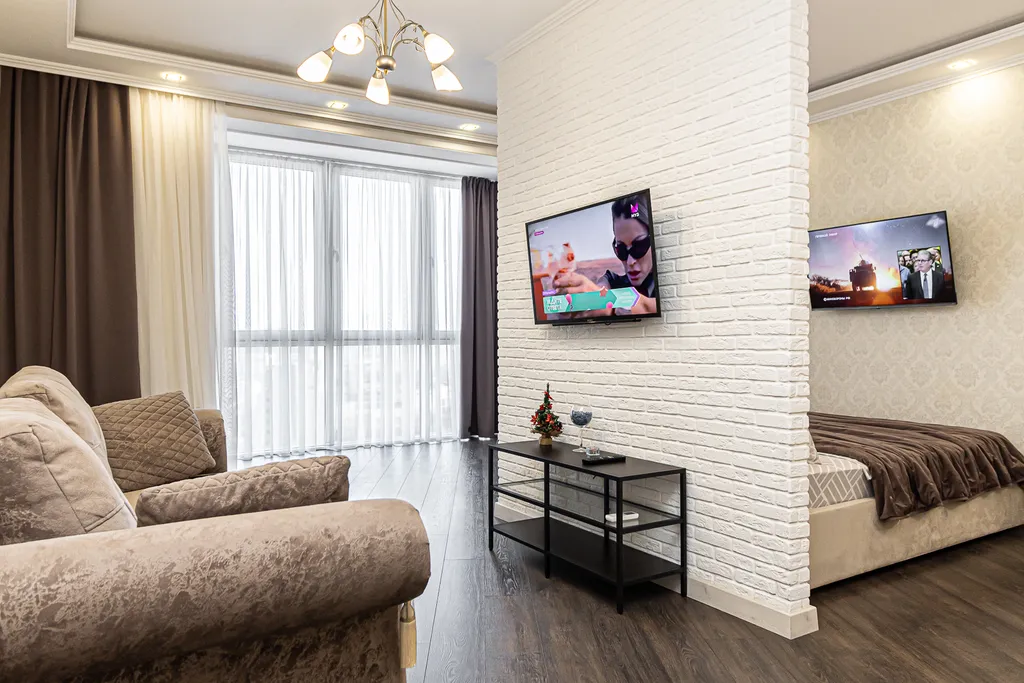 Квартира Шикарная квартира с витражным остеклением — Краснодар