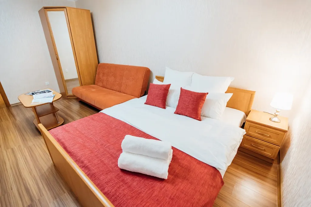 1-к квартира в новом доме возле Гостиных Рядов — аренда посуточно в Калуга