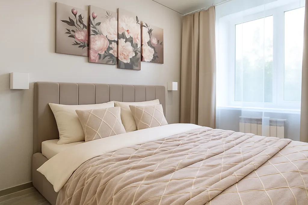 Уютная комната в апарт-отеле на Дворце Спорта