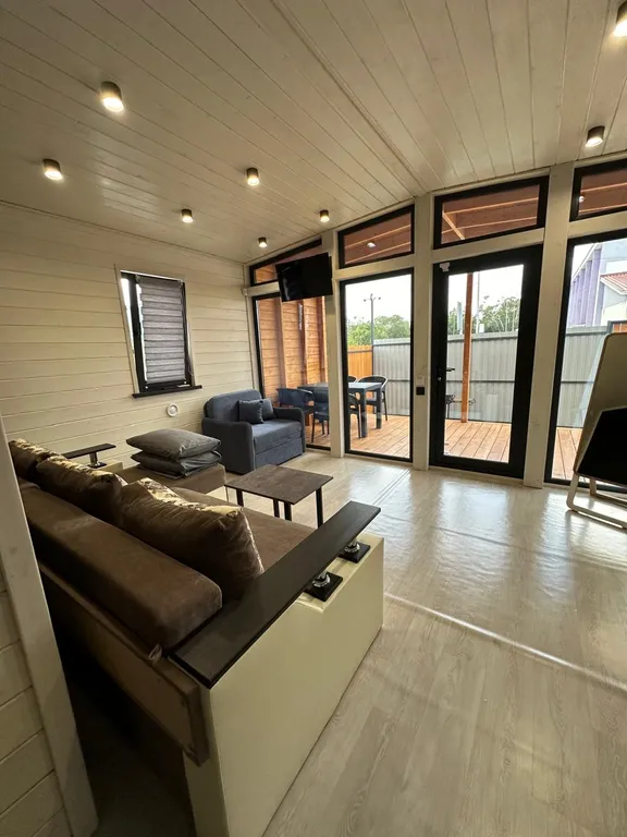 Коттедж с купелью и сауной