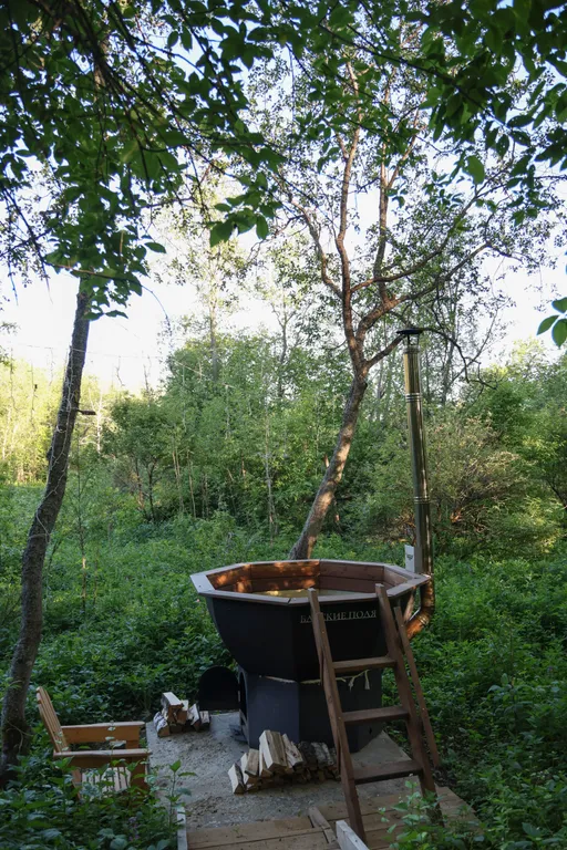 Дом River 6 (банный чан с видом на речку)