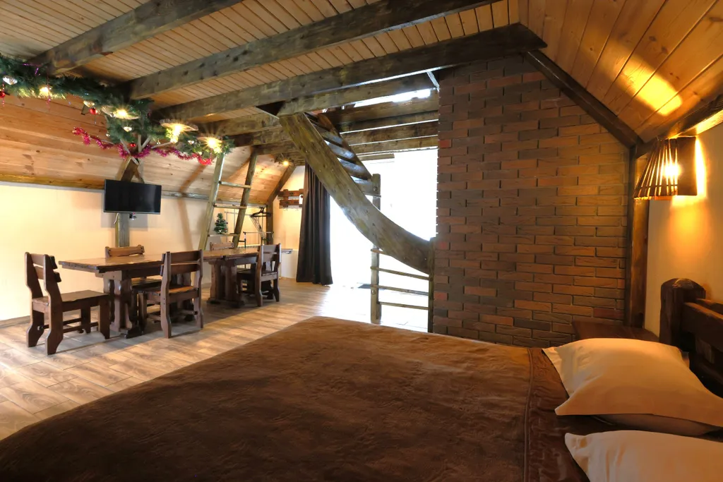 Коттедж Шале с чаном