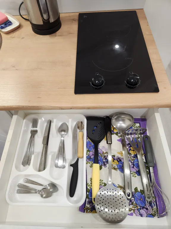 Студия с новым ремонтом