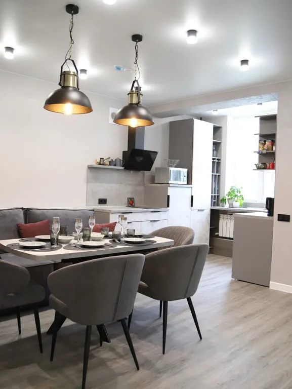 Новая квартира студия с отдельным входом и верандой