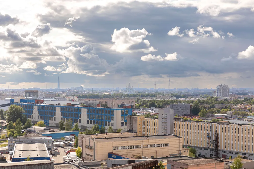 Квартира Квартира Студия с панорамным видом — Санкт-Петербург