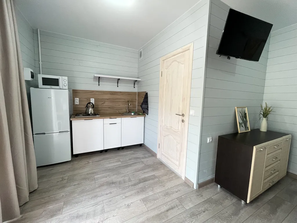 Студия с собственной террасой и кухней