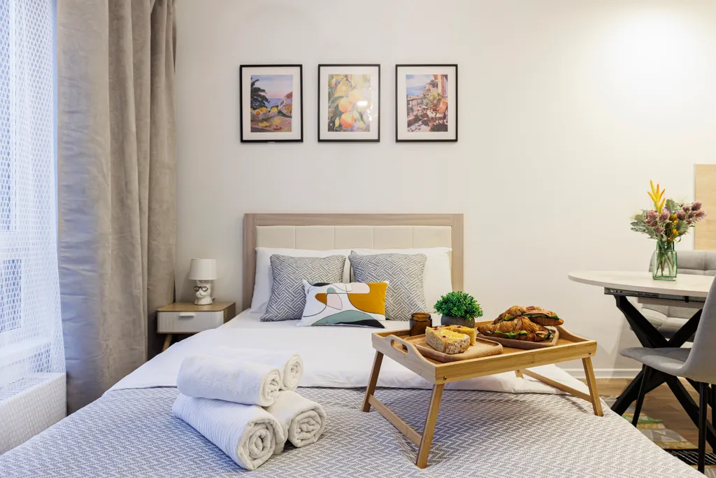 Квартира Новая студия Freedom Lemon Flat Vnukovo в 15 мин от аэропорта Внуково — аренда посуточно в Коммунарка