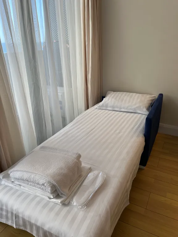 Студия на 1-й линии с видом на море в небоскребе Орби Сити Батуми