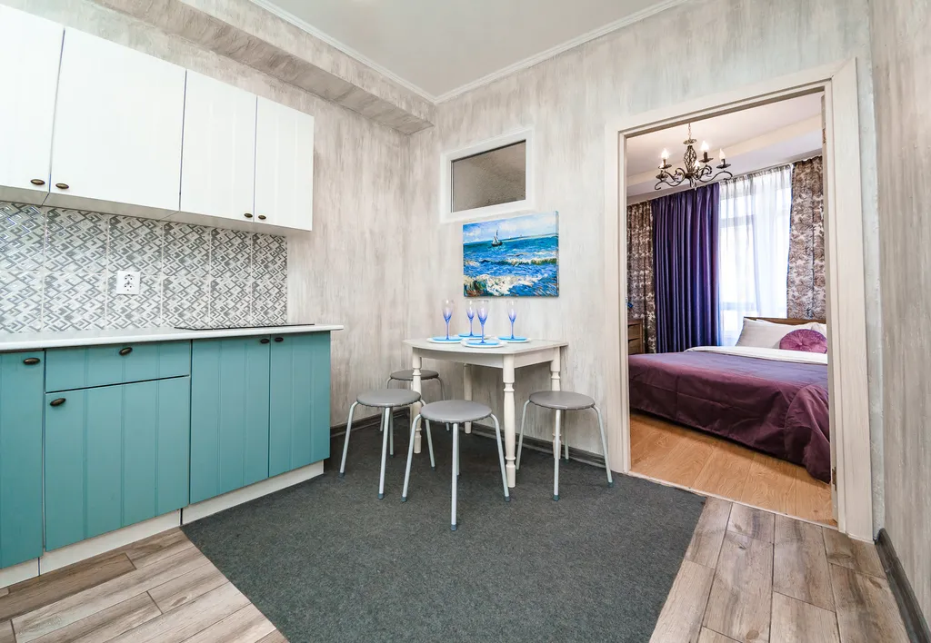 Квартира Квартира Уютная двушка на берегу Чёрного моря — Анапа