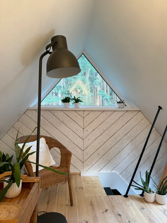 Двухуровневые апартаменты 33/3 house с камином и мангалом