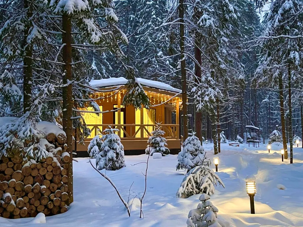 Коттедж Коттедж Гармония леса на берегу озера Волго на Селигере — Турбаза Чайка