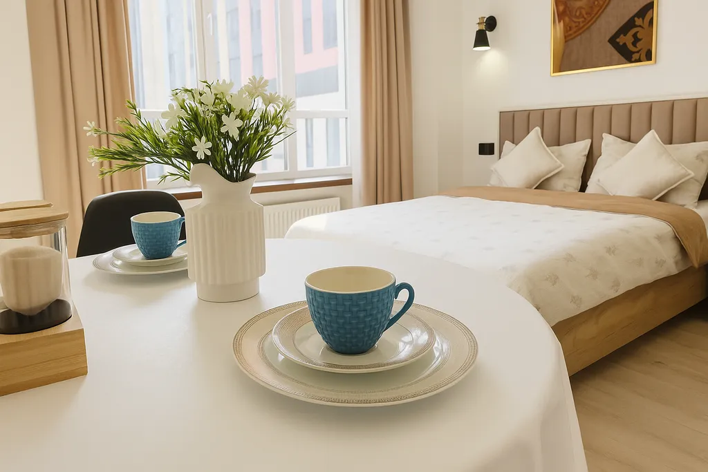 Яркая и стильная студия рядом с mega park