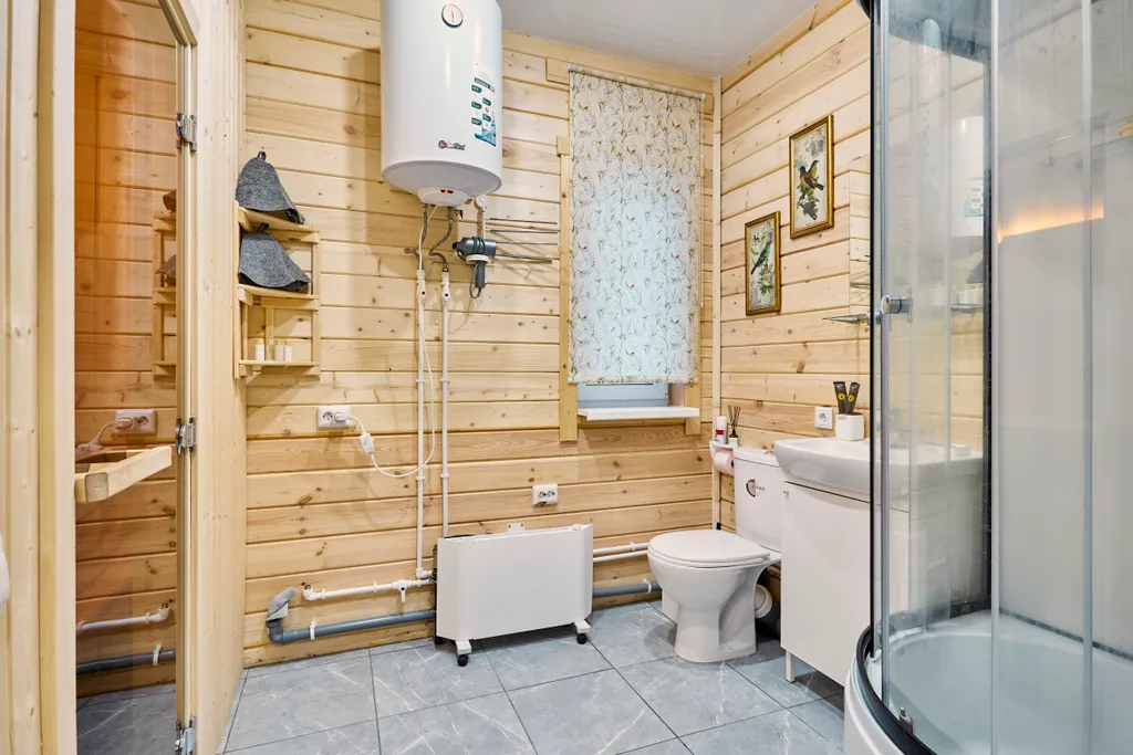 Коттедж Дом с сауной у Залива — Зеленая Роща