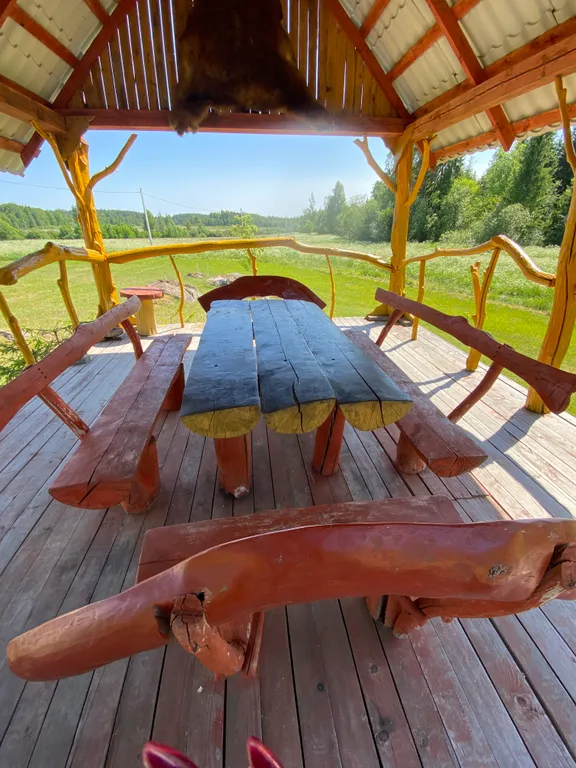 Эко-дом на природе со всеми удобствами