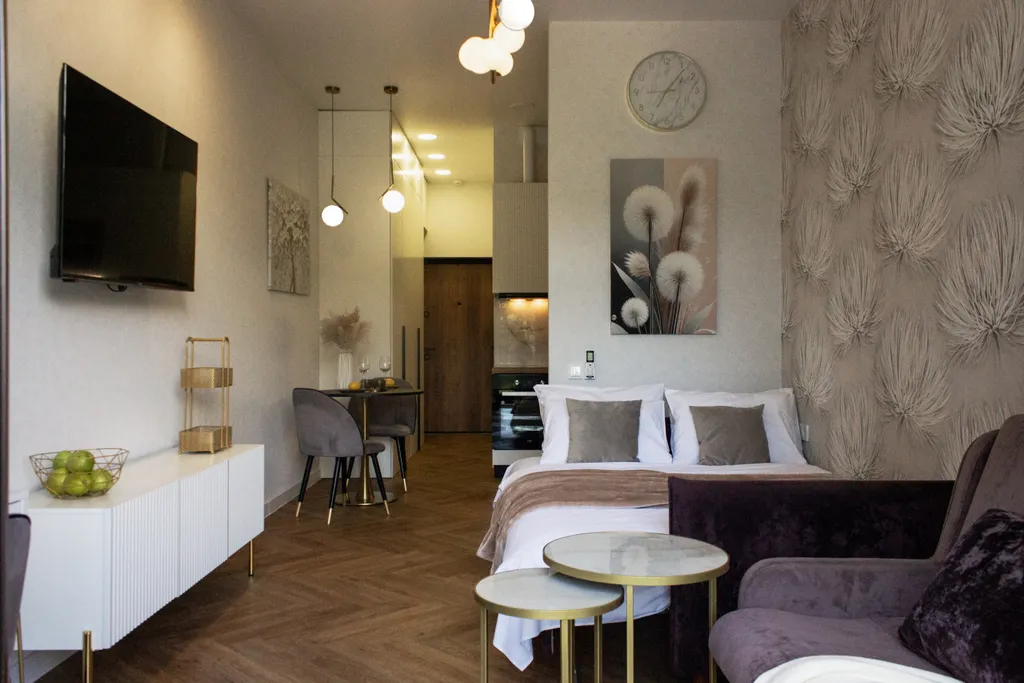 Уютная квартира-студия рядом с морем Аллея Парк