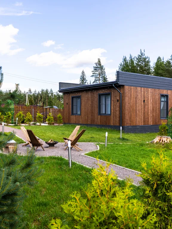 Коттедж Загородный дом с баней и лечебным чаном — Санкт-Петербург