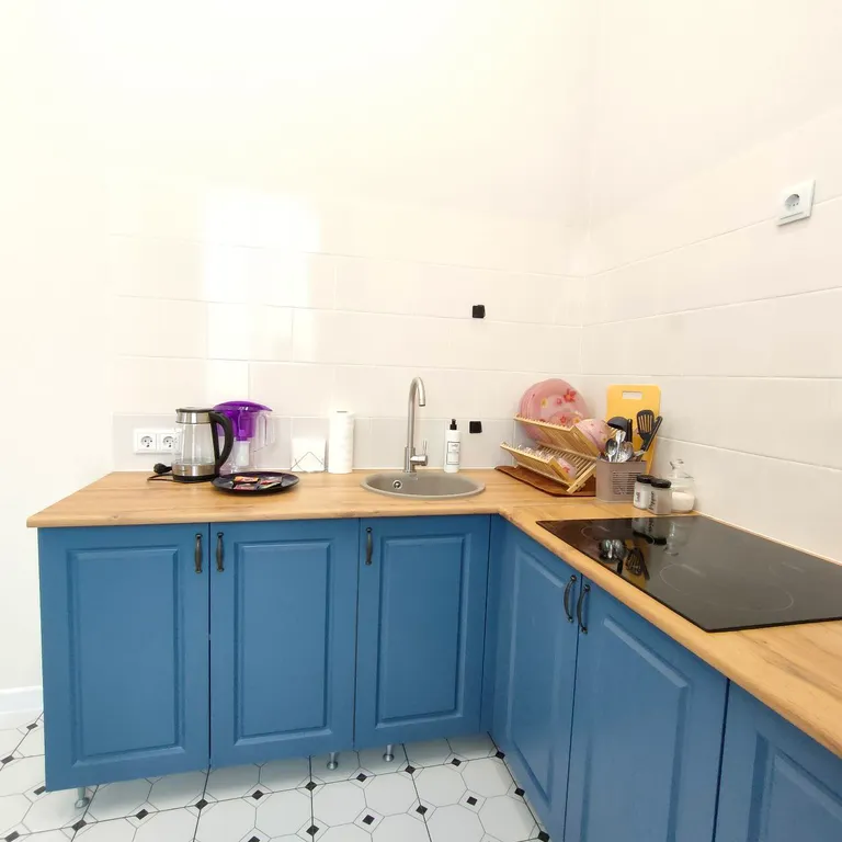 Стильная чистая квартира рядом с Куполом, Ледовым дворцом