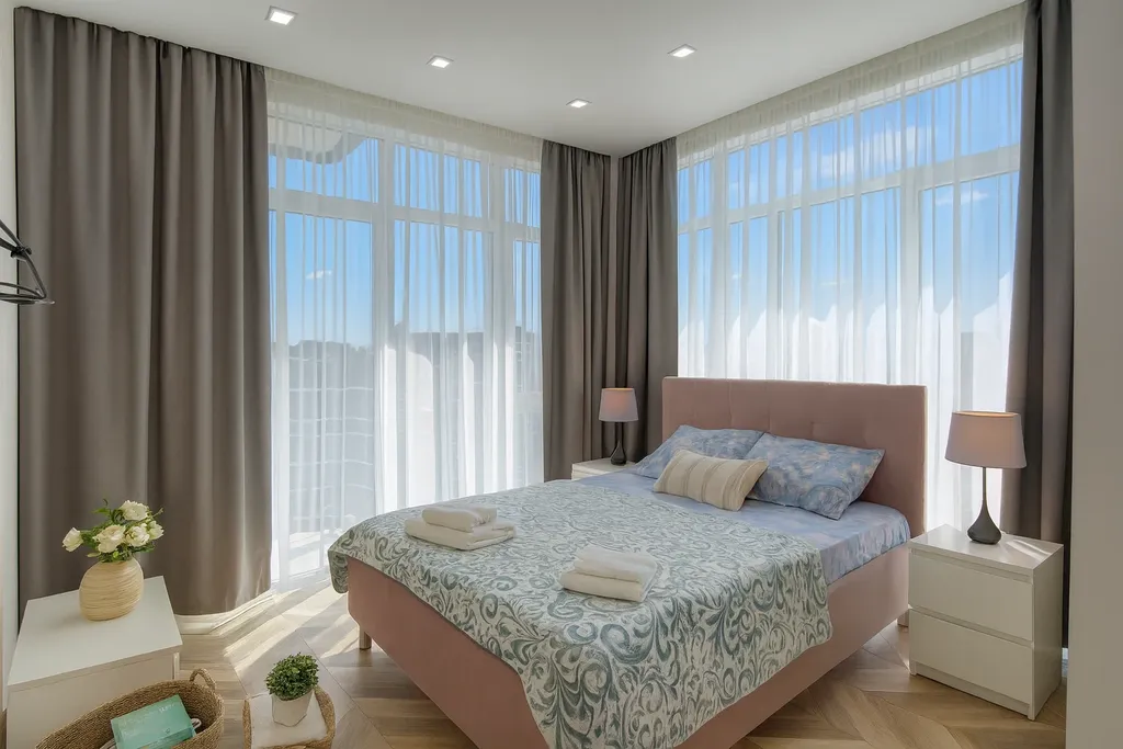 Трехэтажный коттедж с баней и бассейном