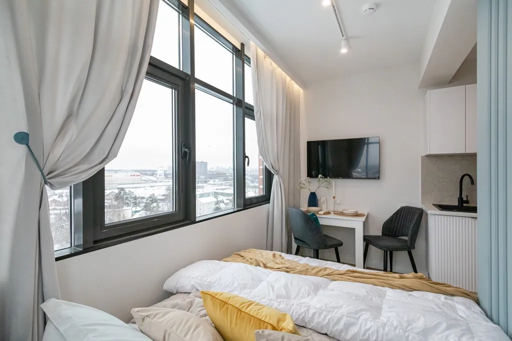 Квартира Квартира Новая студия рядoм с ФГБУ НМИЦ ССХ имени Бакулева — Новоивановское